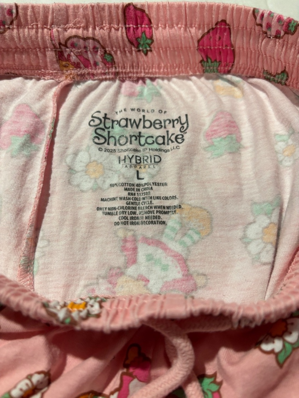 Strawberry Shortcake Pink Athletic Shorts